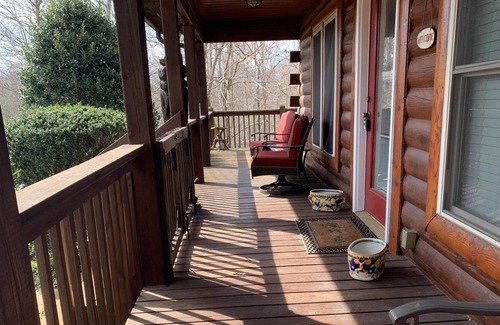 Rutherfordton Cabina | BearCub Cabin Mountain View with Fireplace