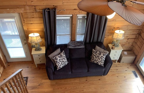 Rutherfordton Cabina | BearCub Cabin Mountain View with Fireplace
