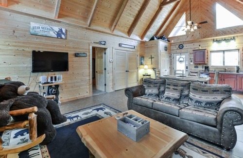 Branson Cedars Cabina | Cada necesidad que necesita en esta cabina Bearific