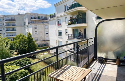 Drancy Apartamento | Beau Appartement Très Calme Dans Résidence et Quartier Très Calme