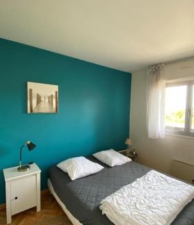 Bernieres-sur-Mer Apartamento | Beau Front de mer cosy accès direct plage St aubin sur mer