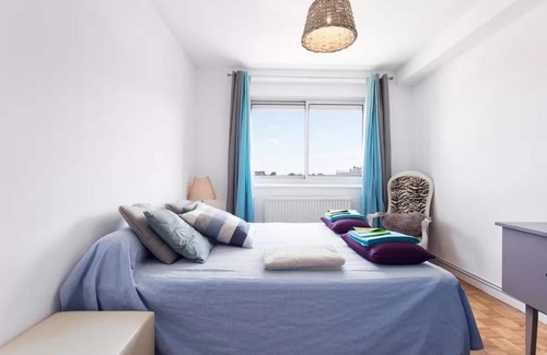 Patte d'Oie Apartamento | ❤️BEAU T3 amueblado cerca del centro 2 a 8 personas. Aparcamiento, Ascensor