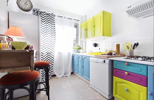 Patte d'Oie Apartamento | ❤️BEAU T3 amueblado cerca del centro 2 a 8 personas. Aparcamiento, Ascensor