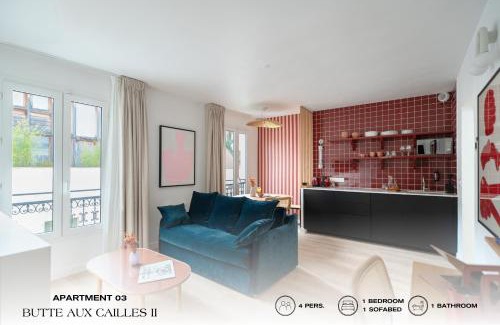 Butte-aux-Cailles Apartamento | Beauquartier - Butte aux Cailles II
