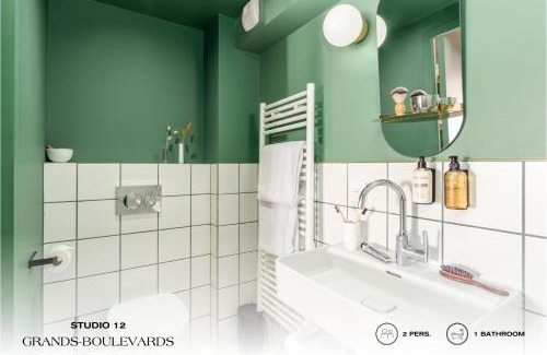 Quartier de la Porte-Saint-Denis Apartamento | Beauquartier - Grands Boulevards