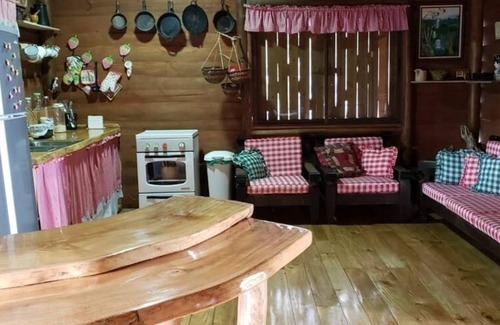 San Isidro de El General Cabina | Beautiful Log Cabin in Tinamaste with stunning views of waterfall and forest