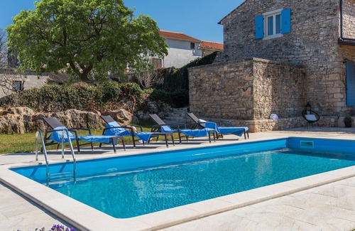 Municipality of Sveti Lovrec Cabaña | Villa lujosa en Sveti Lovreč, Croacia Con piscina