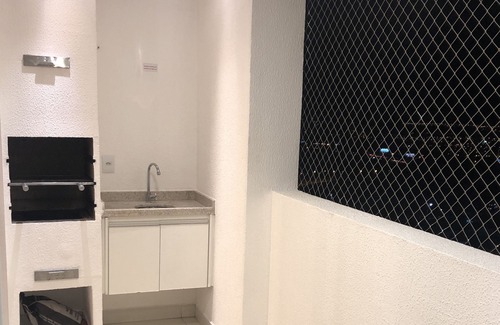 Jardim Goias Apartamento | Beautiful 1 Bedroom Apartment Decorated with Charcoal Barbecue