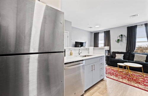 Everett Apartamento | Beautiful 1BR Near Encore Boston 5287