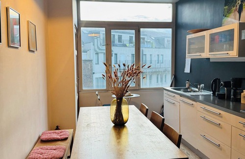 Sint-Gillis Apartamento | Beautiful 2-bedroom artist's apartment with all comforts in the heart of Saint-Gilles