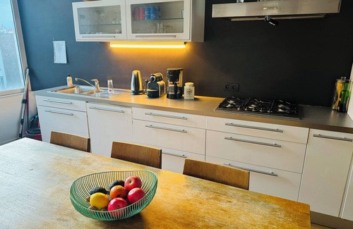 Sint-Gillis Apartamento | Beautiful 2-bedroom artist's apartment with all comforts in the heart of Saint-Gilles
