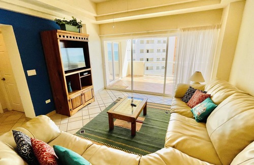 Sandy Beach Condominio | Beautiful 2 Bedroom Condo on the Sea of Cortez at Las Palmas Resort Bn-505 2 Condo by Redawning
