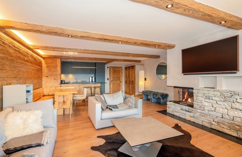 Verbier Apartamento | Hermoso apartamento de 3 habitaciones ubicado en el segundo piso de la residencia VOLGA, luminoso con vistas al pueblo