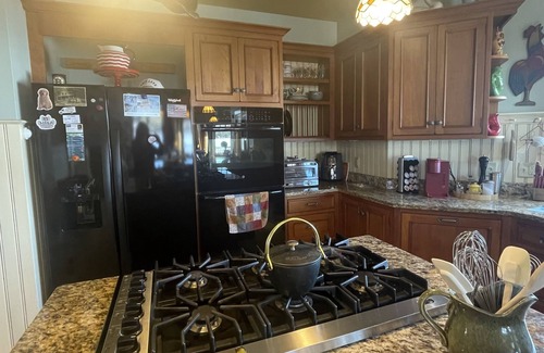 Meredith Casa | Beautiful Adirondack home faces west with huge sun deck and sleeps 10