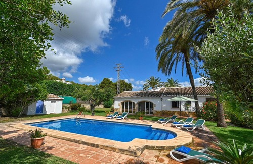 Tarraula Villa | Villa bonita y confortable en Javea, Costa Blanca, España con piscina privada para 6 personas