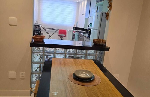Aparecida Apartamento | Beautiful apartment in Santos, just a few steps from the beach and close to Praiamar Shopping Mall
