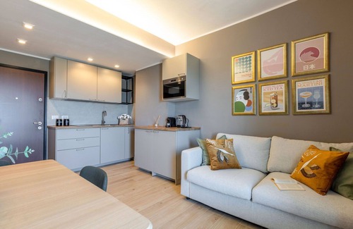 Porto Recanati Apartamento | Bonito apartamento con piscina, A/C, WIFI, TV, terraza, vista panorámica y aparcamiento