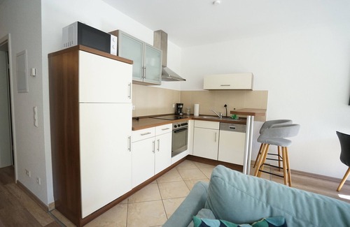 Zentrum-West Apartamento | **beautiful Apart with huge terrace / 2 rooms in the centre / ground floor WE08