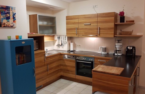 Grossenbrode Apartamento | Beautiful apartment with direct sea view from the balcony| sauna