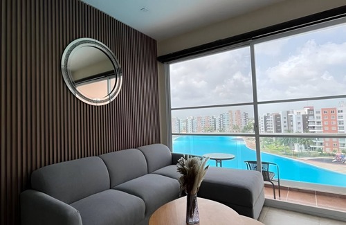Área de la avenida Tulum Apartamento | Beautiful apartment in downtown Cancun