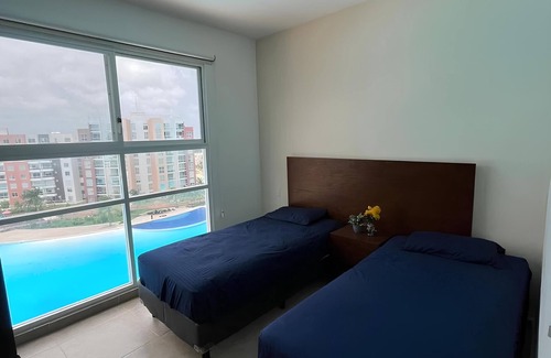 Área de la avenida Tulum Apartamento | Beautiful apartment in downtown Cancun