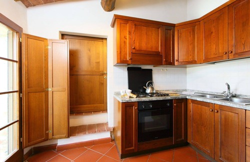 Rapolano Terme Villa | Precioso apartamento en villa para 5 personas con piscina, WIFI, TV, patio y aparcamiento
