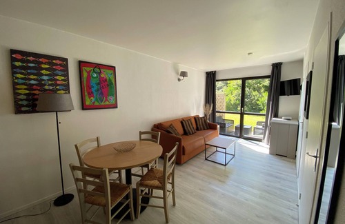 Clohars-Fouesnant Apartamento | Beautiful apartment T2 with terrace - Résidence du Golf