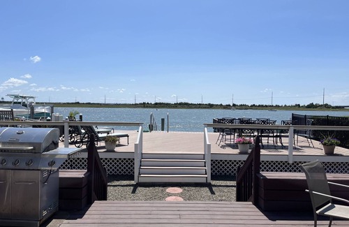 Cape May Court House Casa | Beautiful Bayfront Home with Two Deepwater Slips!