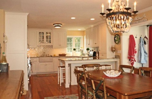 Popponesset Casa | Hermosa casa de playa en una playa privada - Popponessett, New Seabury