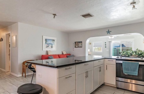 South Patrick Shores Casa | Beautiful beach house with spacious living.