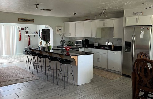 South Patrick Shores Casa | Beautiful beach house with spacious living.