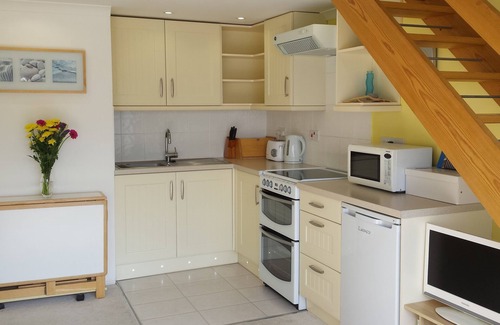Porthtowan Condominio | Hermoso apartamento con vista a la playa en Porthtowan, hermosa playa de arena, capacidad para 4