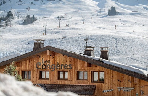 Le Chinaillon Chalet De Esquí | 2p4-Chalet-Apartamento-Vista a la Montana-Baño con bañera