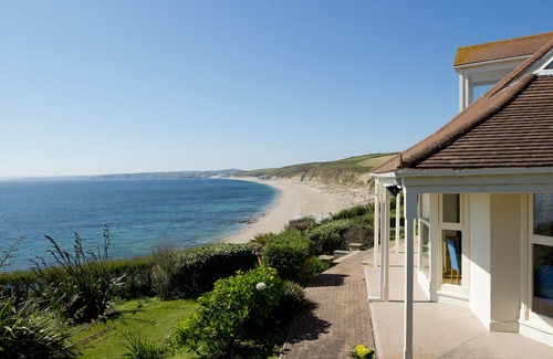 Gunwalloe Casa | Hermosa casa costera de Cornualles con impresionantes vistas al mar con vistas a la playa