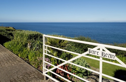 Gunwalloe Casa | Hermosa casa costera de Cornualles con impresionantes vistas al mar con vistas a la playa