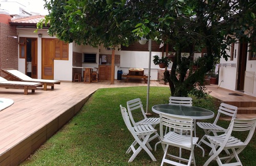 Jurere Internacional Casa | Acogedor y confortable, a 350 metros de la playa y del centro. Piscina, spa, 6 habitaciones con aire acondicionado.