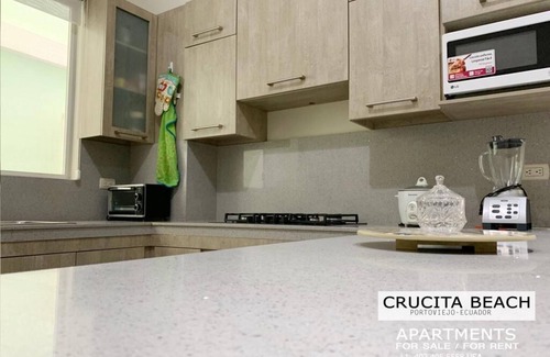 Crucita Casa | Hermoso Crucita Beach Condo - Propiedad frente al mar