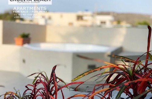 Crucita Casa | Hermoso Crucita Beach Condo - Propiedad frente al mar