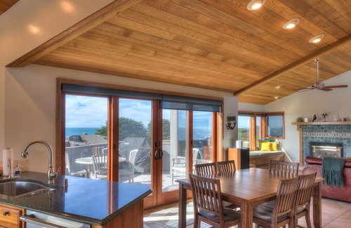 Sea Ranch Casa | Beautiful decor throughout this 3 BR/3.5 bath home with dramatic ocean views