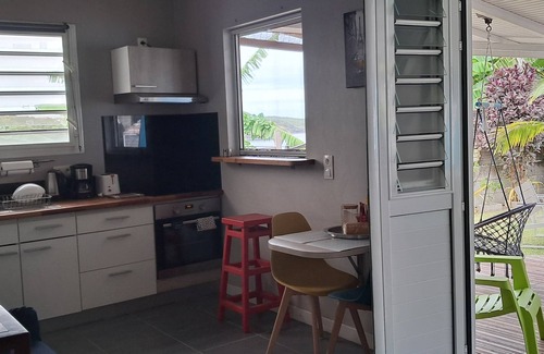 Tartane Apartamento | Hermoso piso amueblado F2, vista al mar, terraza, aire acondicionado y piscina
