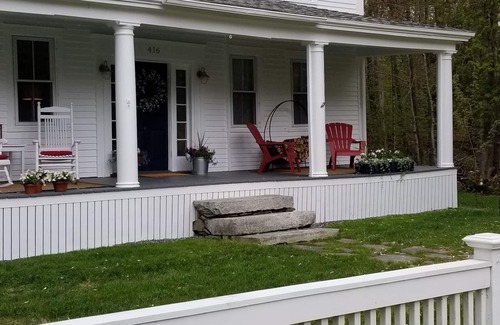 Edgecomb Casa | Hermosa casa de campo costera de Maine en la península de Boothbay