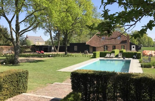 Balen Casa | Villa de lujo con piscina en la tranquila región de Kempen