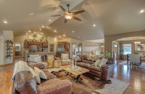 Rapid City Casa | Beautiful Home at the end of the street with acreage and privacy!