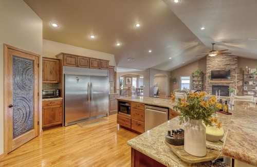 Rapid City Casa | Beautiful Home at the end of the street with acreage and privacy!
