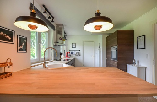 Ronde Casa | Hermosa casa en Rønde con cocina