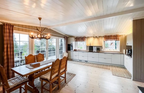 Sjusjoen Casa | Increíble casa en Sjusjøen con WiFi