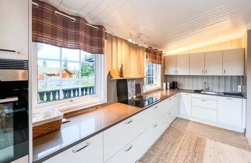 Sjusjoen Casa | Increíble casa en Sjusjøen con WiFi