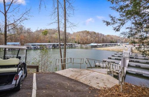 Tullahoma Casa | Beautiful Home with Lake and Marina Access, Firepit, Golf Cart Included