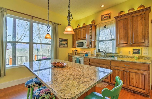 Sautee Nacoochee Casa | Hermoso castillo con vistas al monte Se admiten perros