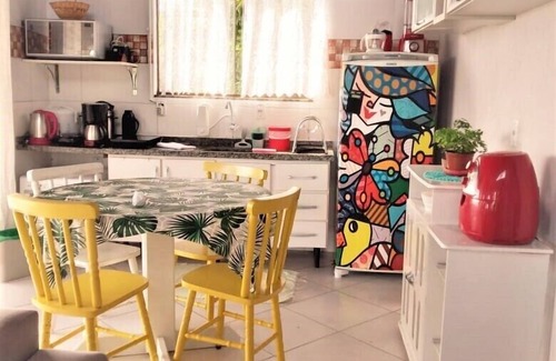Praia do Rosa Casa | Beautiful house with incredible views of the Ibiraquera lagoon and the sea